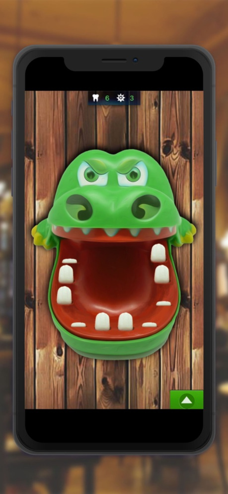 หน้าจอเกมจระเข้งับ Crocodile Dentist